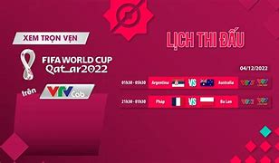 Lịch Thi Đấu World Cup 2022