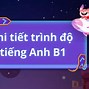 Trình Độ B1 Tiếng Anh Là Gì